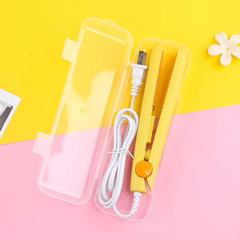 Mini Cartoon Hair Straightener