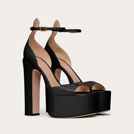 High Heel Platform Sandal (colors available)