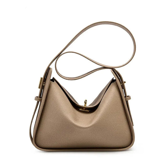 Genuine Cow Leather Shoulder Handbag