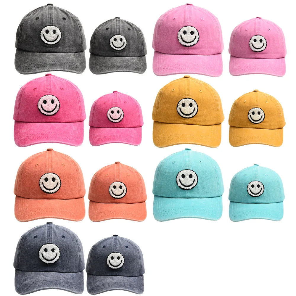 Mama Mini Women Children Kids Cap Sets