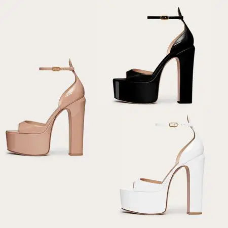 High Heel Platform Sandal (colors available)