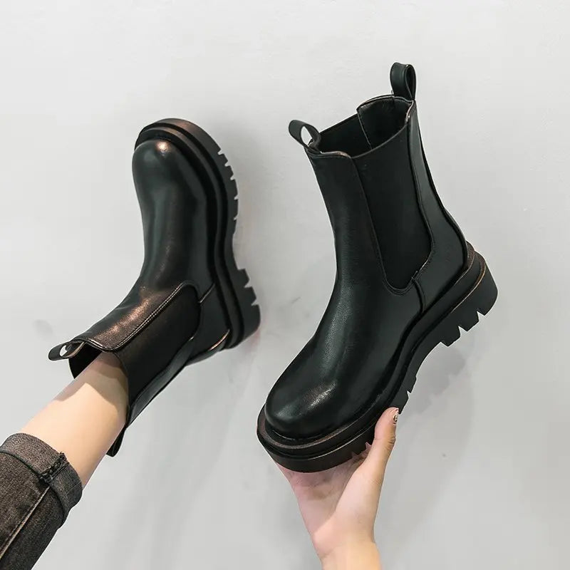 Platform Chelsea Boots 
(2 colors available)