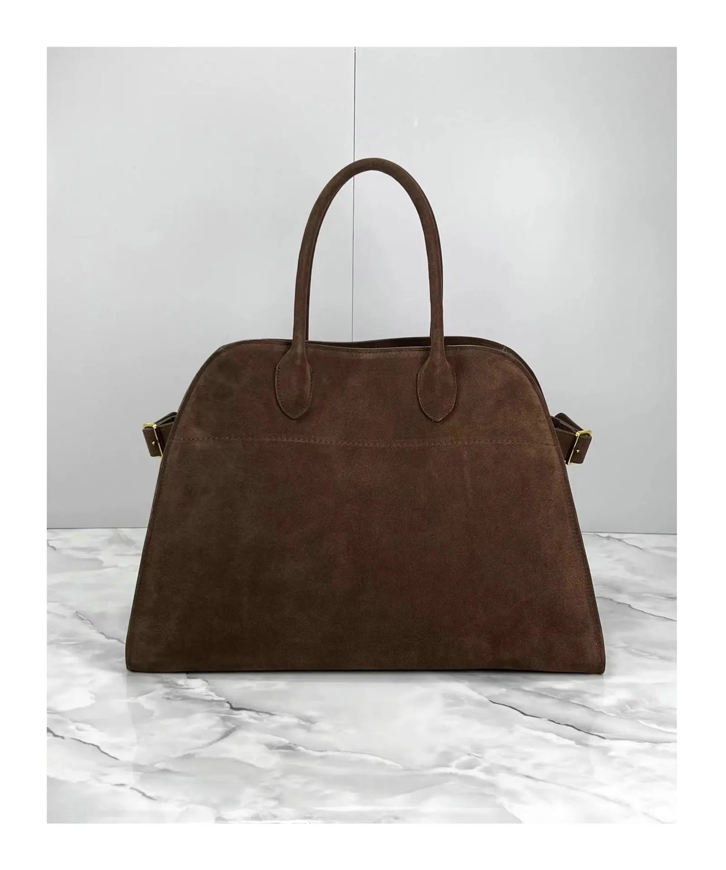 Suede Leather Handbag