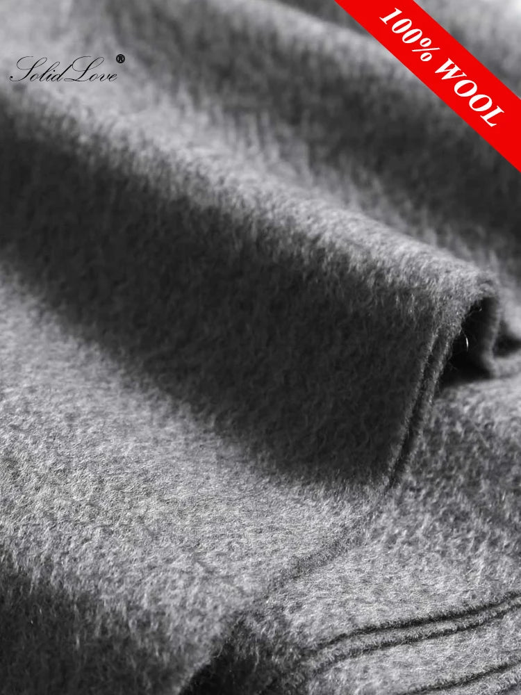 100% Wool oversized Scarf