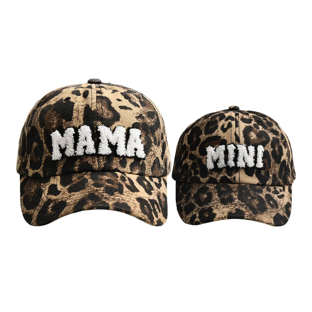 Mama Mini Women Children Kids Cap Sets