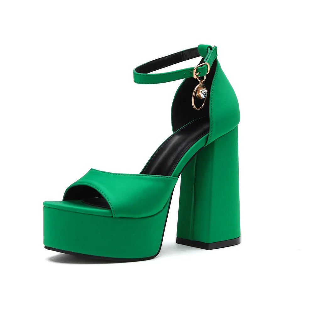 High Heel Platform Sandal (colors available)